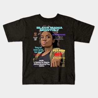 Black Mama Monthly Kids T-Shirt